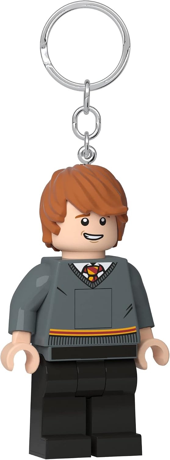image:imageLEGO Harry Potter Keychain Light Ron Weasley KE200 Large 3 Inch Tall Bag Charm with LED Lights