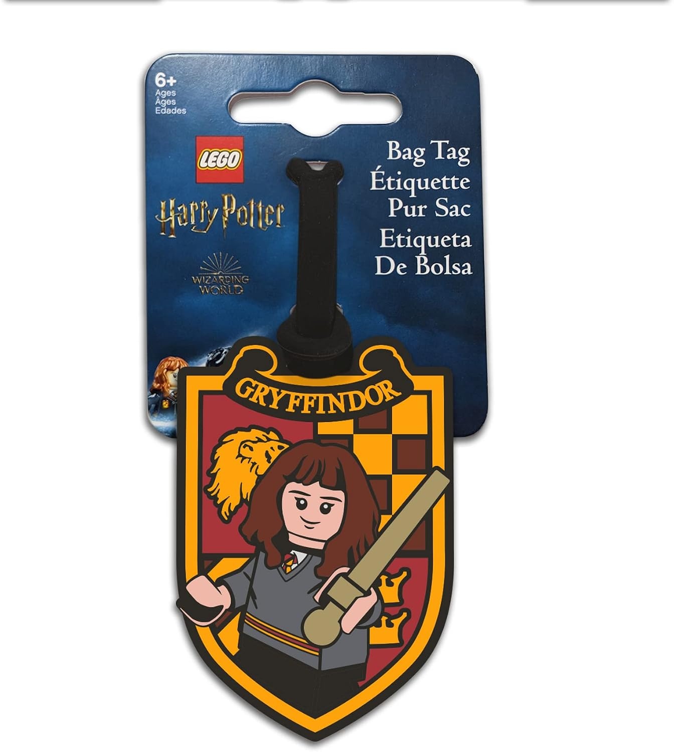 image:imageLEGO Harry Potter Silicone Bag Tag Hermione Granger 53252