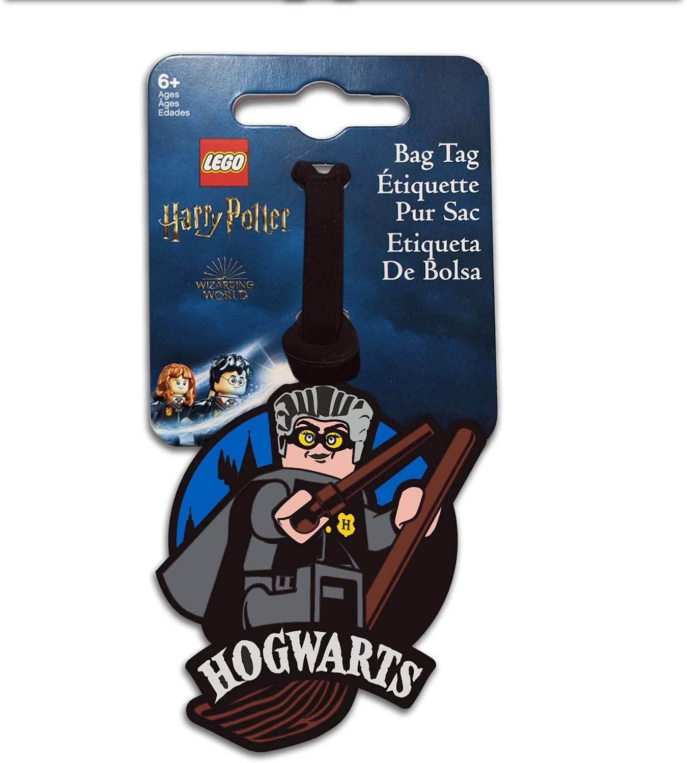 image:imageLEGO Harry Potter Silicone Bag Tag Madam Hooch 53248