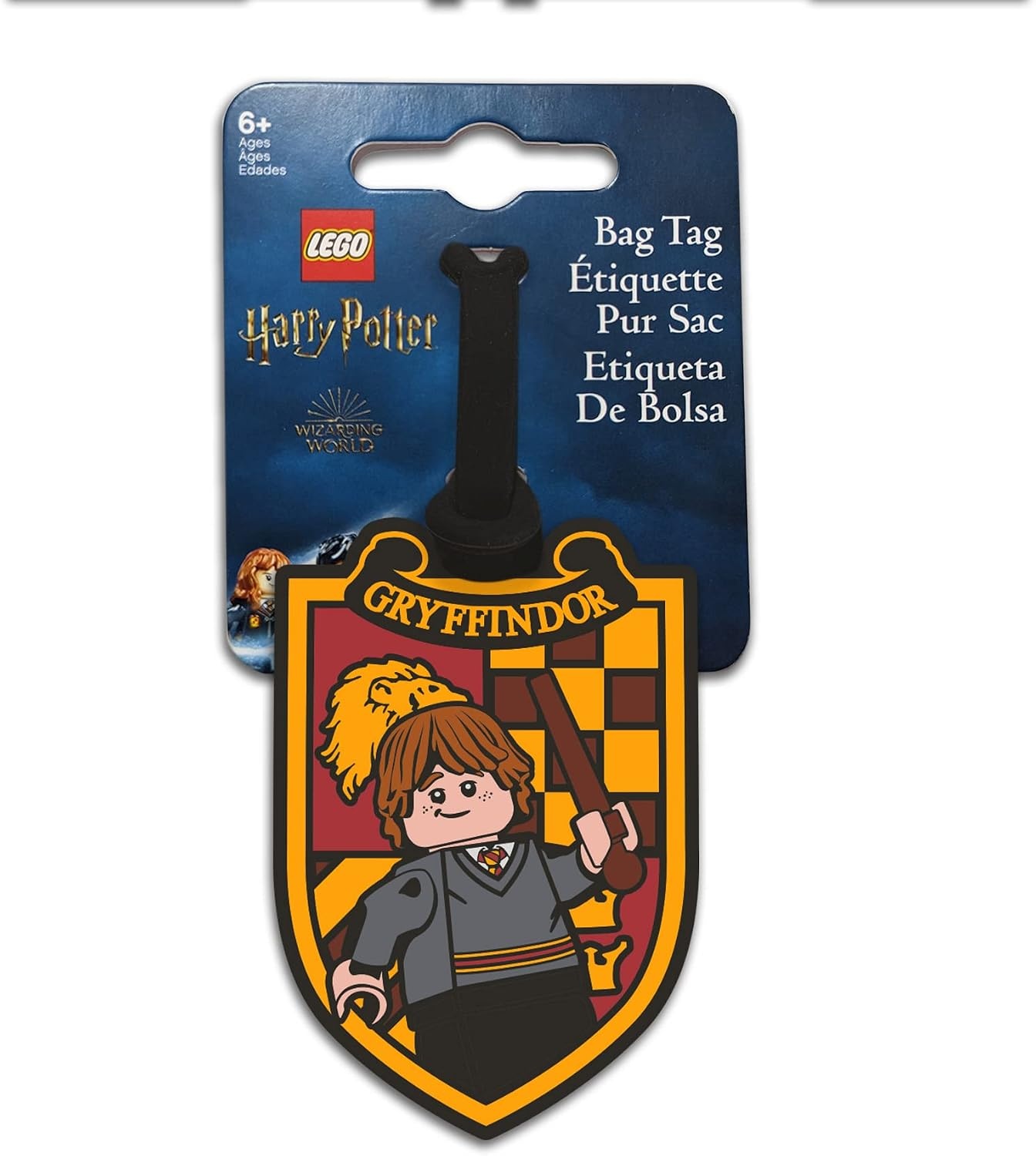 image:imageLEGO Harry Potter Silicone Bag Tag Ronald Weasley 53253