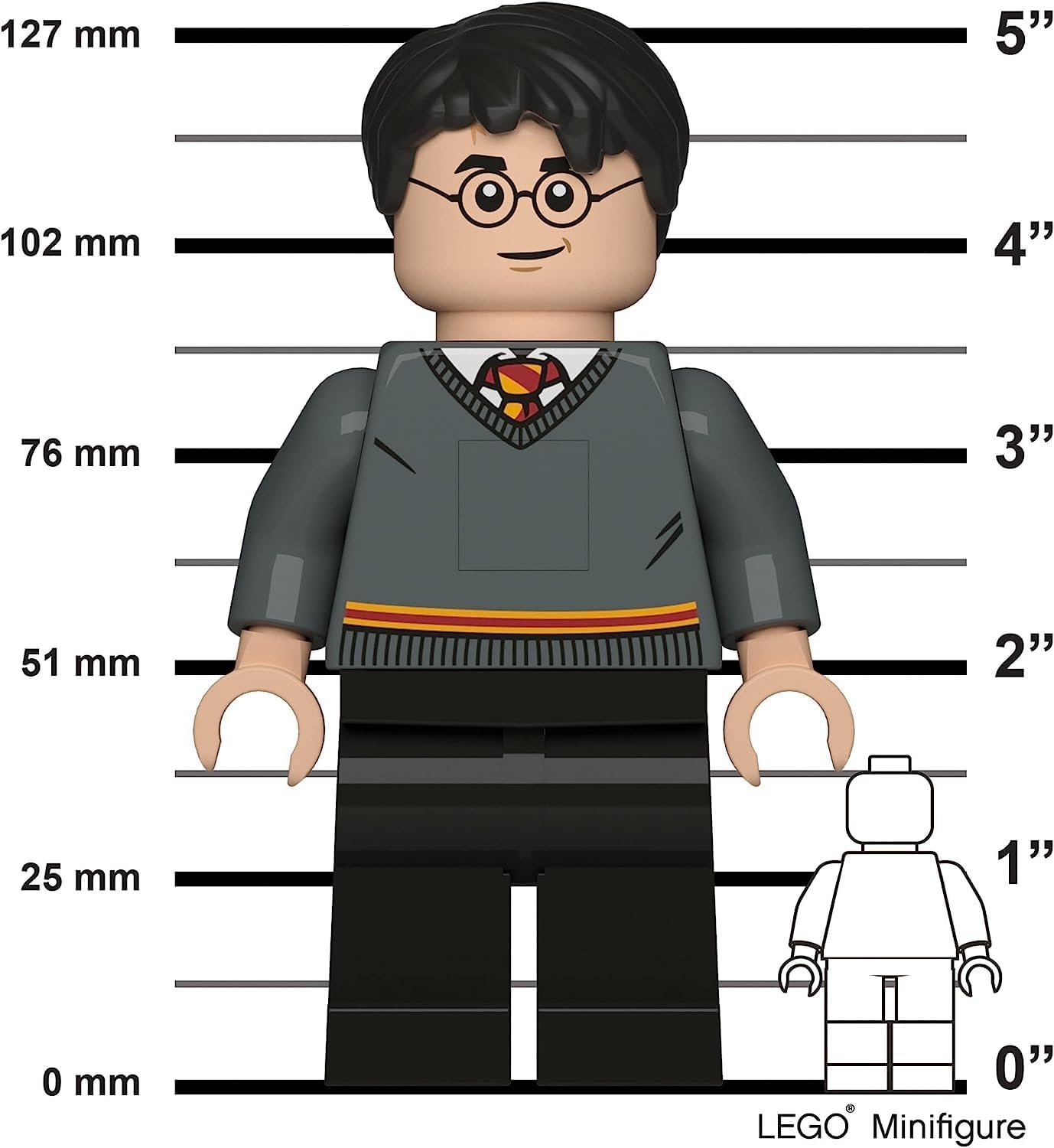 image:imageLEGO Harry Potter Torch Flashlight Harry Potter TO49 ExtraLarge 5 Inch Tall Figure