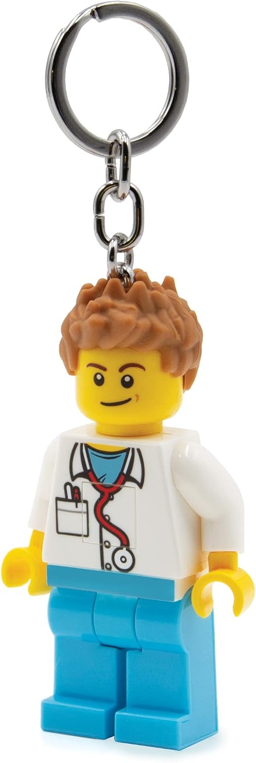 image:imageLEGO Iconic Keyring Torch Height 76mm KE184 2 CR2025 Batteries IncludedMulticolor