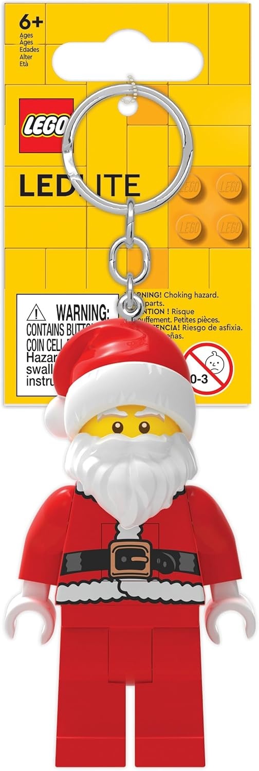 image:imageLEGO Iconic Keyring Torch Height 76mm KE184 2 CR2025 Batteries IncludedRed
