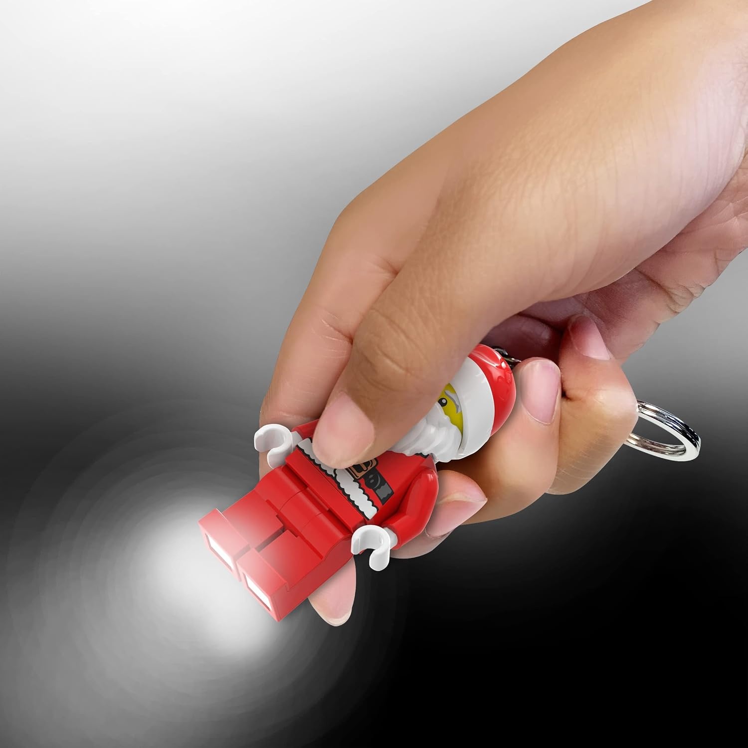 image:imageLEGO Iconic Keyring Torch Height 76mm KE184 2 CR2025 Batteries IncludedRed
