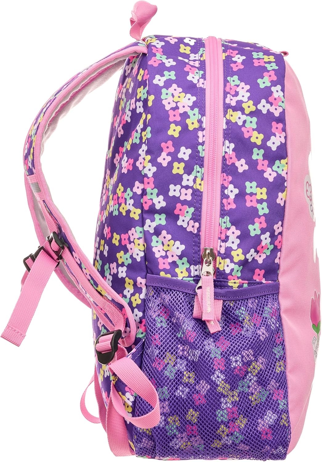 image:imageLEGO Iconic Prints Kids School Backpack Bookbag for Travel OntheGo Back to School Boys and Girls with Adjustable Padded Straps and Fun patterns Rainbow HeartsI Play My Way