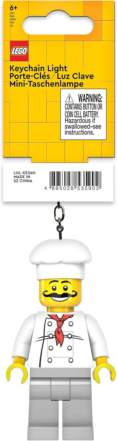 image:imageLEGO Keychain Light Chef KE24H ExtraLarge 3 Inch Tall Figure