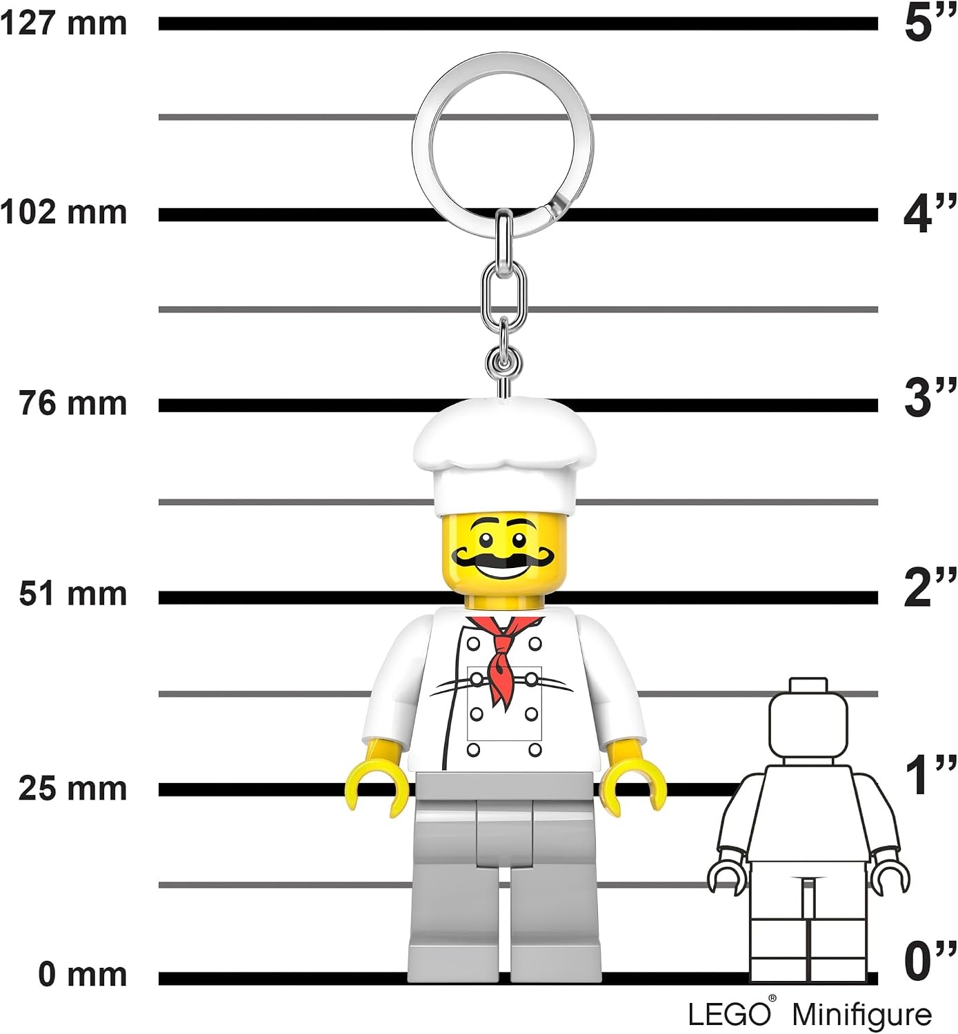 image:imageLEGO Keychain Light Chef KE24H ExtraLarge 3 Inch Tall Figure