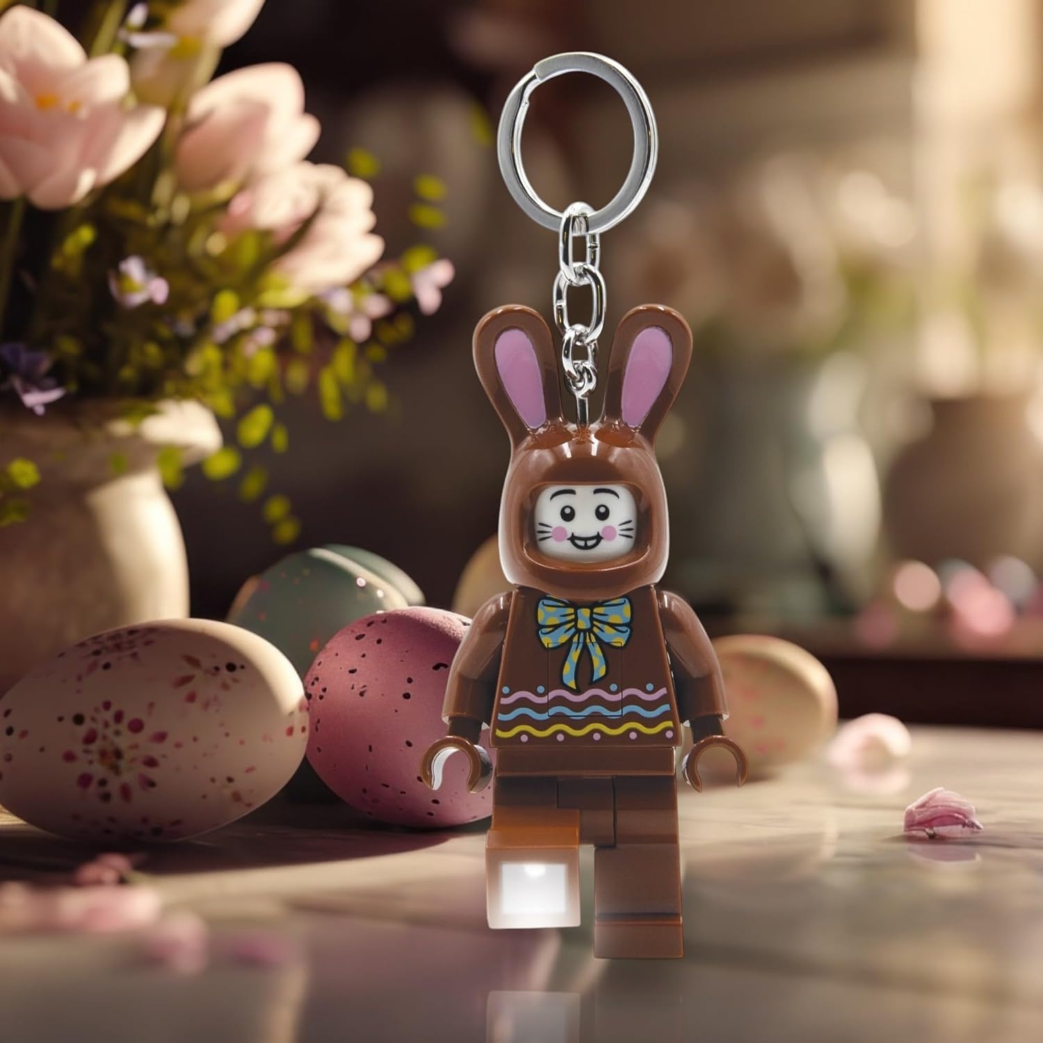 image:imageLEGO Keychain Light Chocolate Bunny KE180H