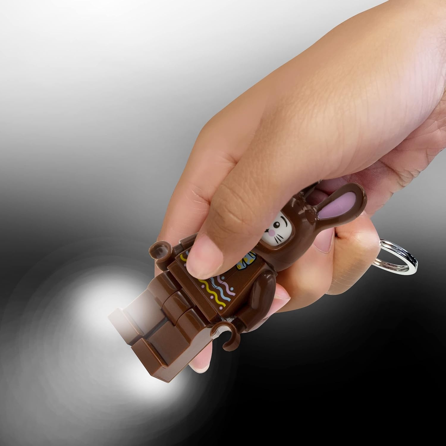 image:imageLEGO Keychain Light Chocolate Bunny KE180H