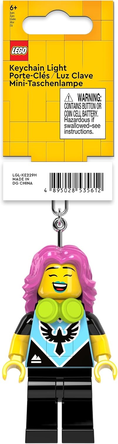 image:imageLEGO Keychain Light ESports Girl KE229H ExtraLarge 3 Inch Tall