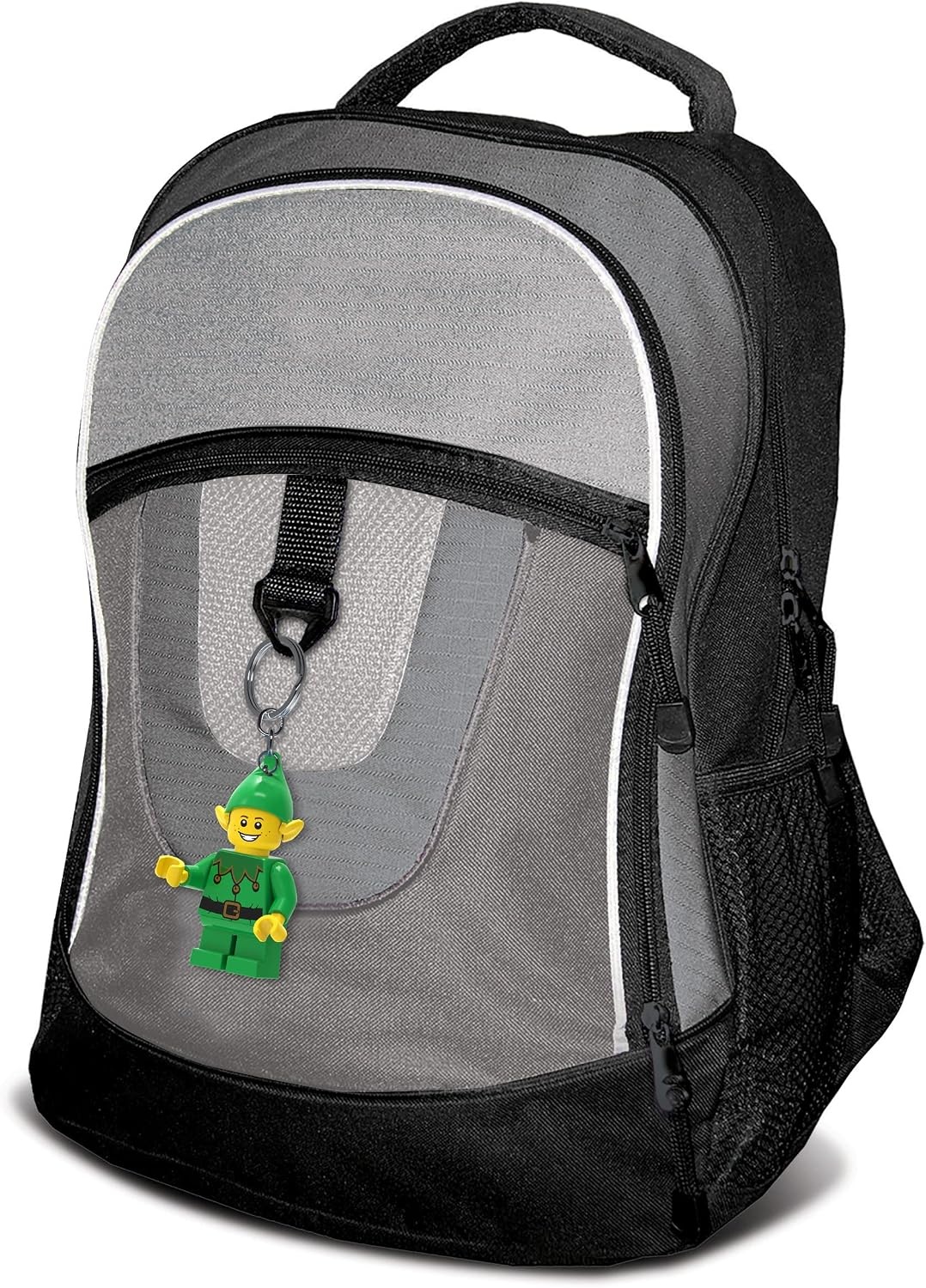image:imageLEGO Keychain Light Holiday Elf KE181H ExtraLarge 3 Inch Tall