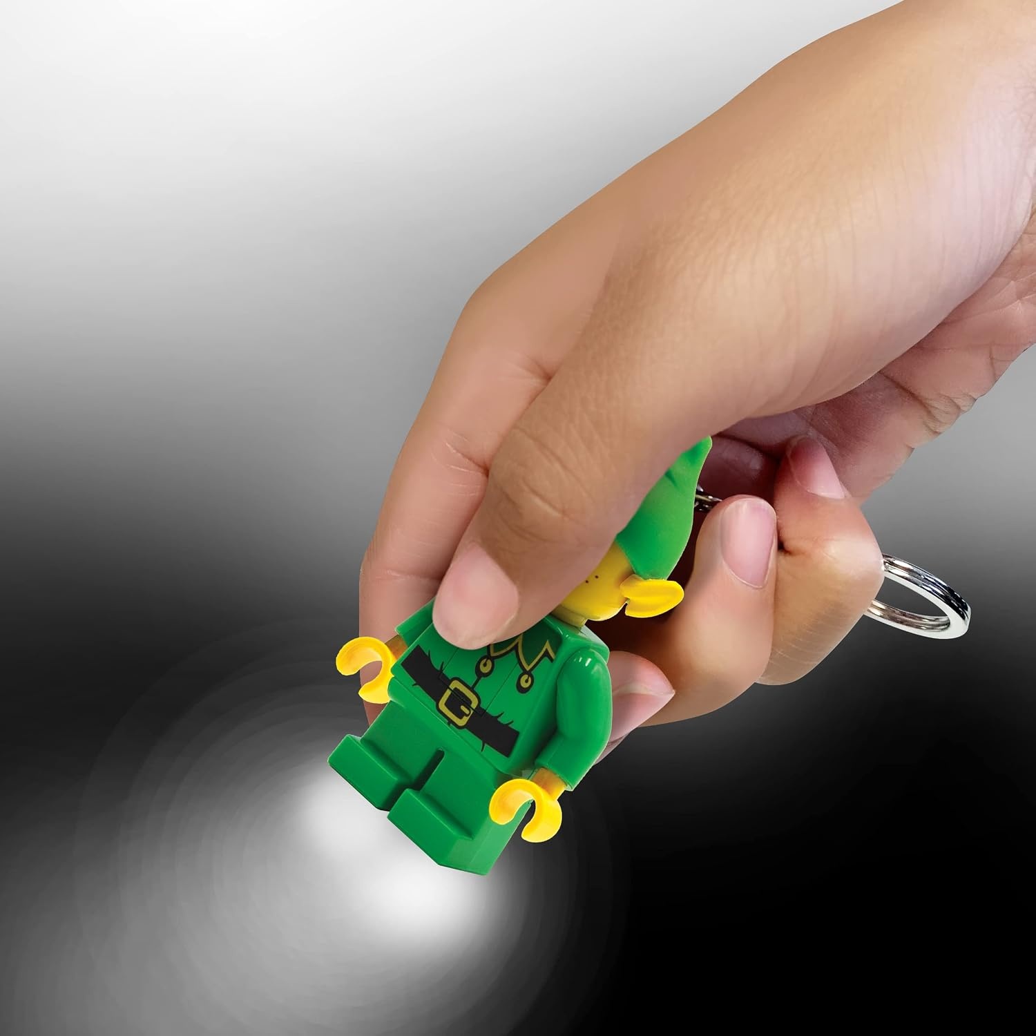 image:imageLEGO Keychain Light Holiday Elf KE181H ExtraLarge 3 Inch Tall