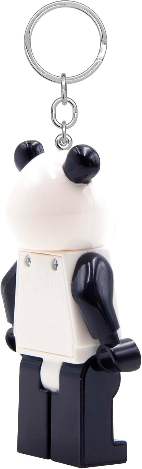 image:imageLEGO Keychain Light Panda Guy KE195H Large 3 Inch Tall Figure Bag charm with LED light