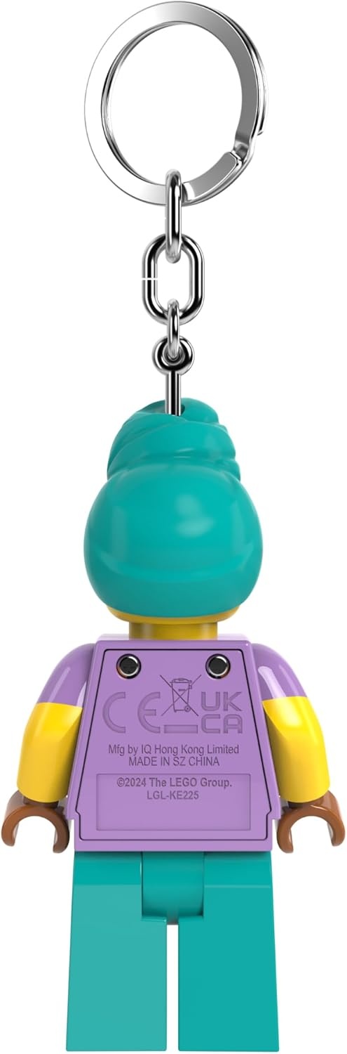 image:imageLEGO Keychain Light Pottery Girl KE225H Extra Large 3 Inch Tall