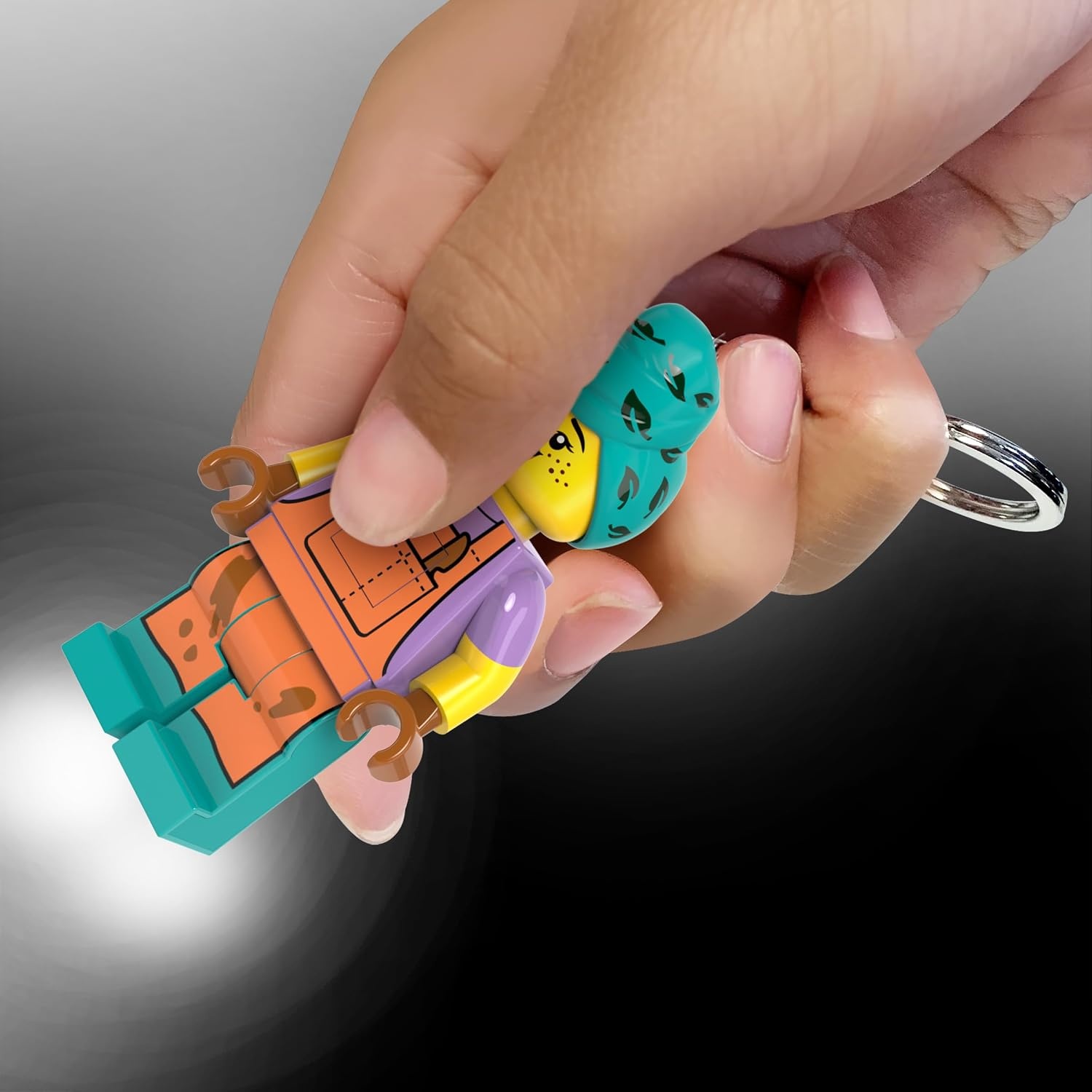 image:imageLEGO Keychain Light Pottery Girl KE225H Extra Large 3 Inch Tall