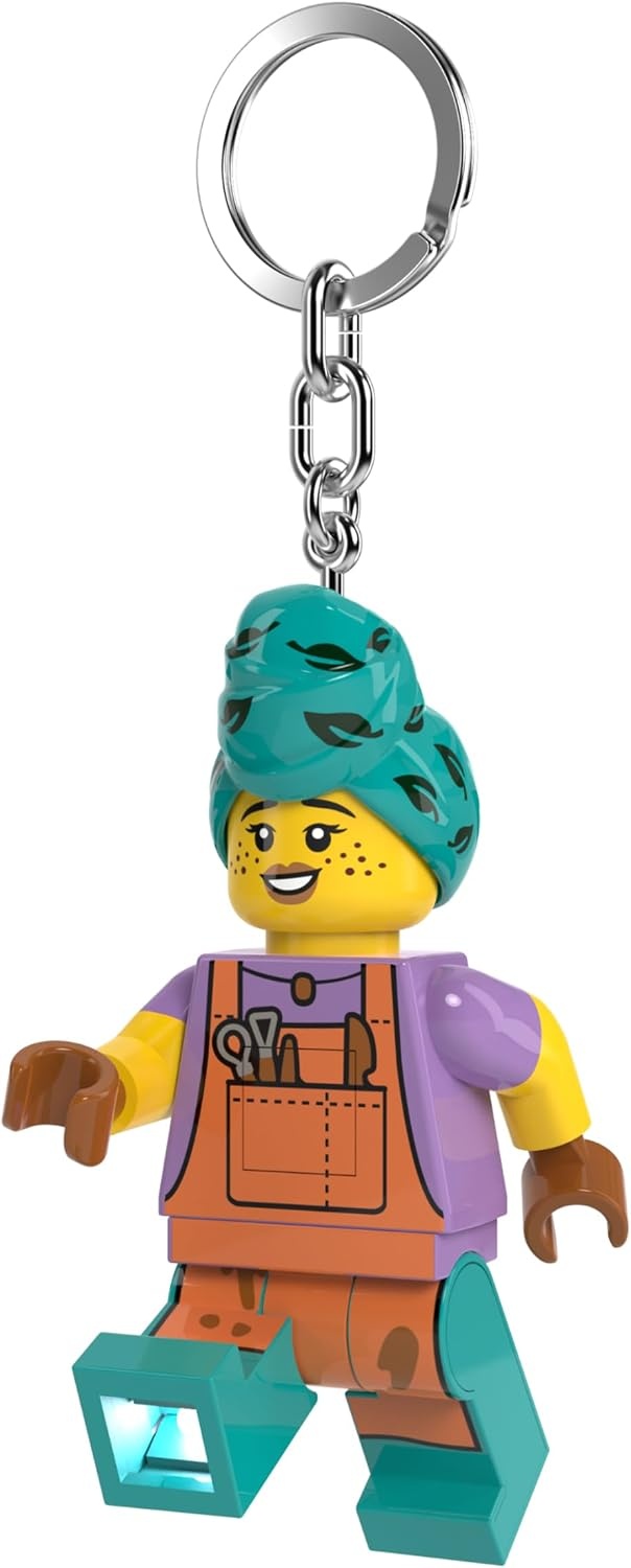 image:imageLEGO Keychain Light Pottery Girl KE225H Extra Large 3 Inch Tall