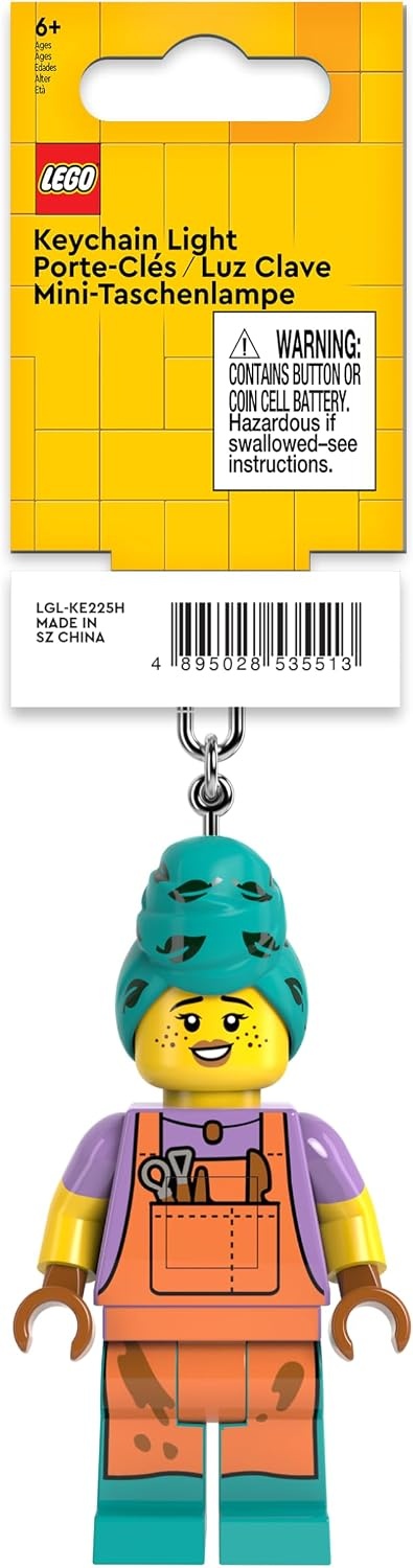 image:imageLEGO Keychain Light Pottery Girl KE225H Extra Large 3 Inch Tall