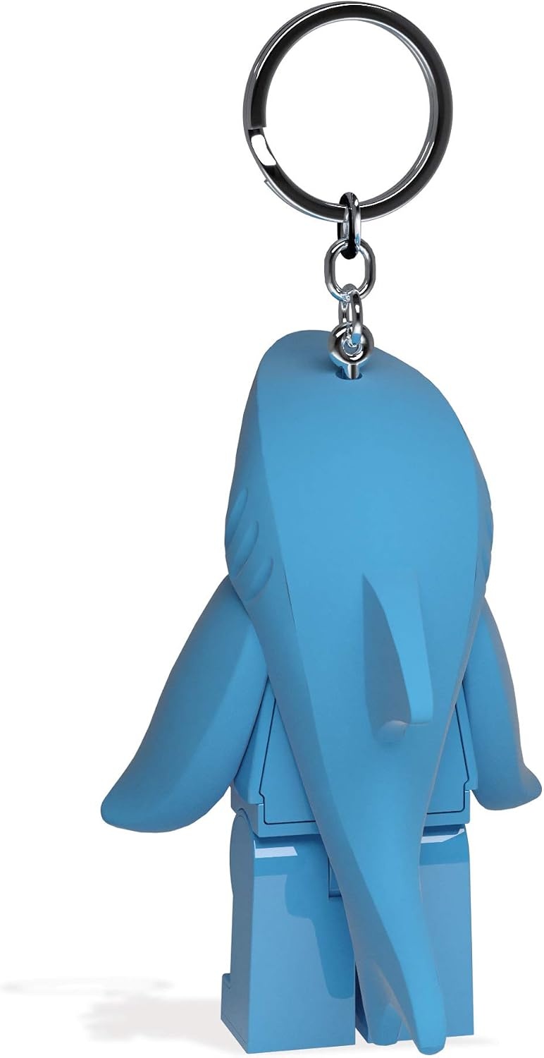 image:imageLEGO Keychain Light Shark Suit Guy KE155H ExtraLarge 3 Inch Tall LED Lights ExtraLarge 76mm Tall