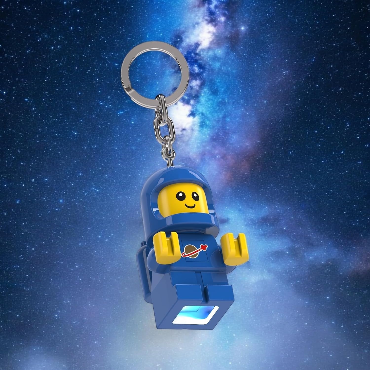 image:imageLEGO Keychain Light Spacebaby KE210H Large 225 Inch Tall Bag charm with LED light