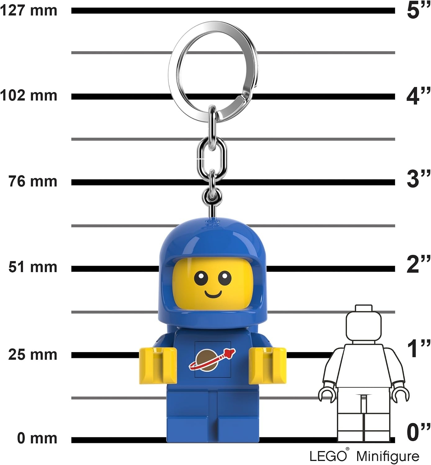 image:imageLEGO Keychain Light Spacebaby KE210H Large 225 Inch Tall Bag charm with LED light