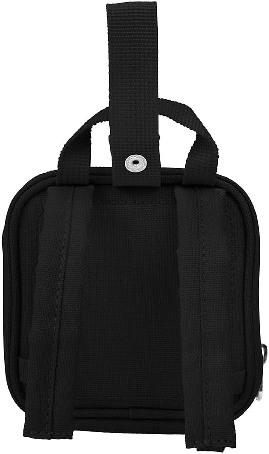 image:imageLEGO Kids Brick Mini Backpack Accessory Pouch with Novelty Backstraps Snaps to Belt or FullSize Backpack Holds Small Items like Keys amp Headphones BlackBlack