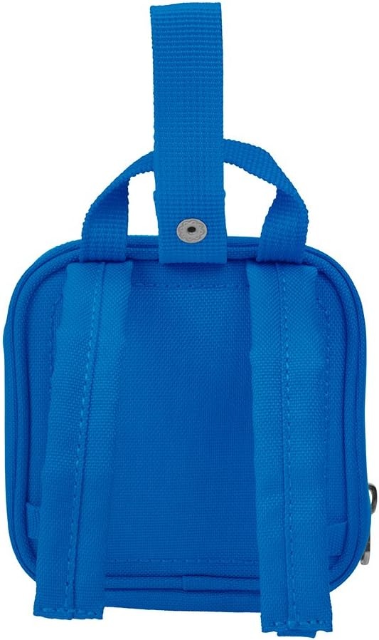 image:imageLEGO Kids Brick Mini Backpack Accessory Pouch with Novelty Backstraps Snaps to Belt or FullSize Backpack Holds Small Items like Keys amp Headphones BlackBlue