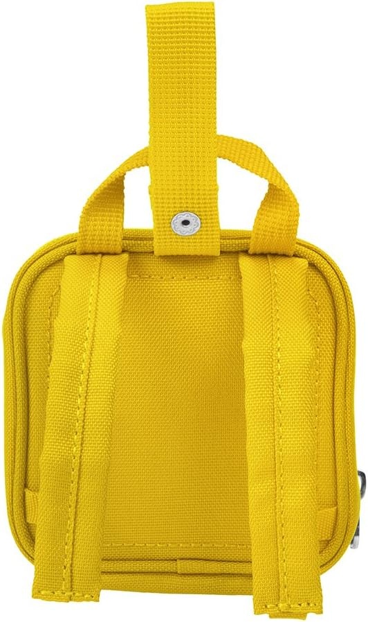 image:imageLEGO Kids Brick Mini Backpack Accessory Pouch with Novelty Backstraps Snaps to Belt or FullSize Backpack Holds Small Items like Keys amp Headphones BlackYellow
