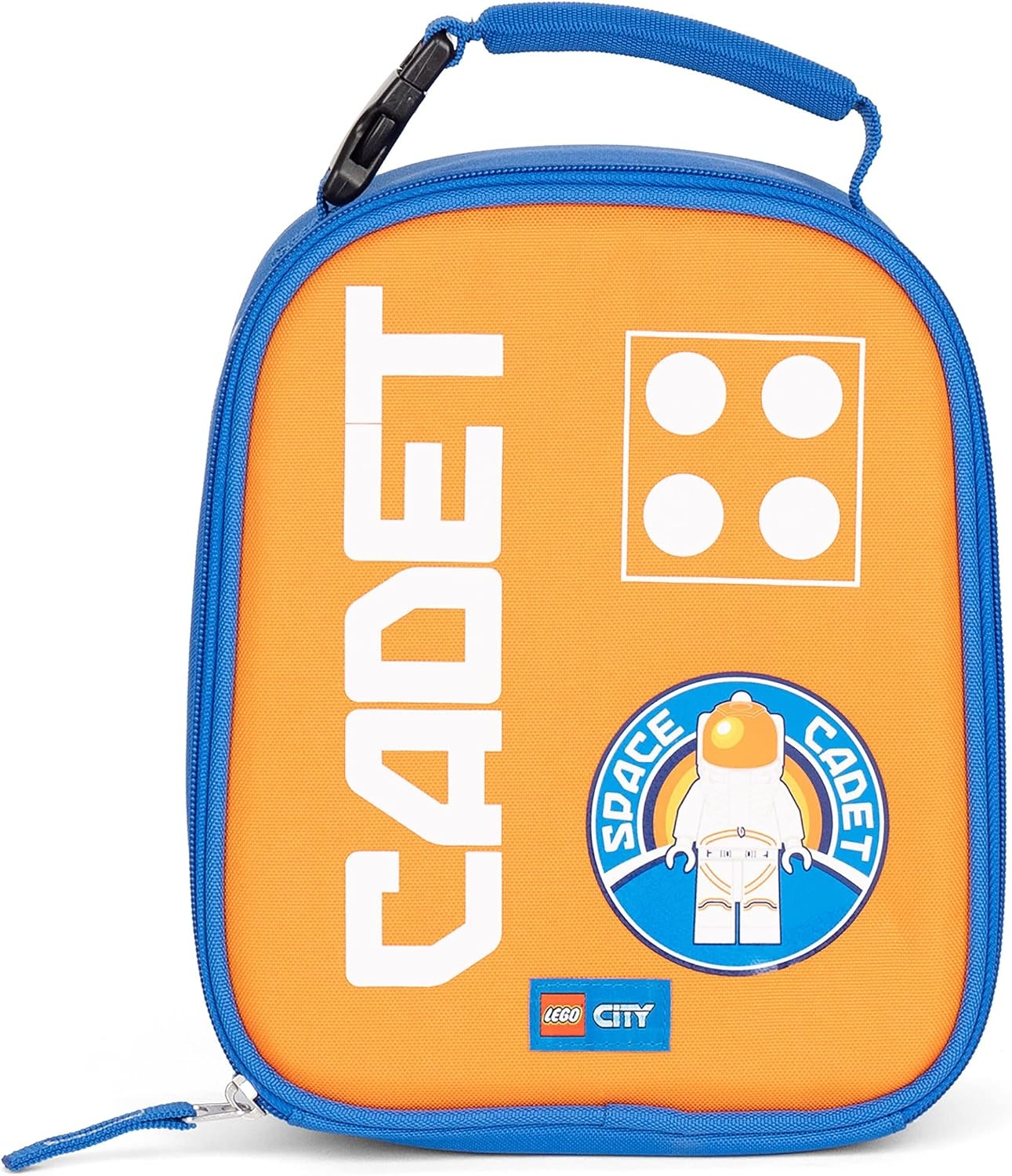 image:imageLEGO Kids City Heritage Classic Lunch Box Insulated Soft Reusable Lunch Bag Meal Container for Boys and Girls Perfect for School or Travel Meal Tote to Keep Food and Drinks Cold Soccer GoalSpace Cadet