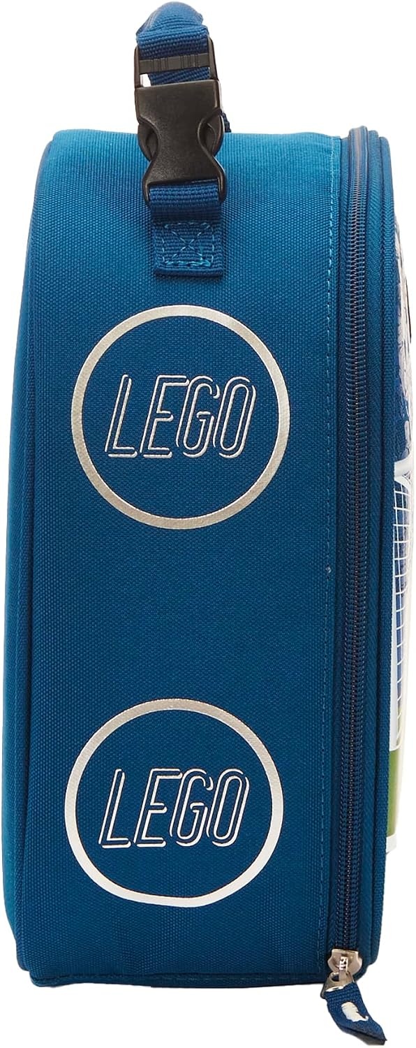 image:imageLEGO Kids City Heritage Classic Lunch Box Insulated Soft Reusable Lunch Bag Meal Container for Boys and Girls Perfect for School or Travel Meal Tote to Keep Food and Drinks Cold Soccer GoalSoccer Goal