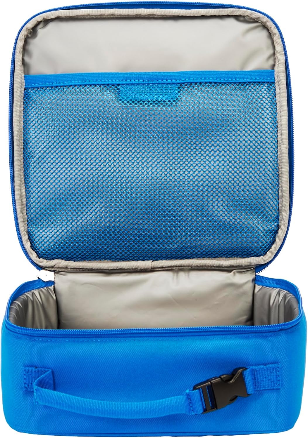 image:imageLEGO Lunch Bag Durable and Insulated with Mesh Pouch and Zip Compartment Perfect for OntheGo Meals Light PinkBlue