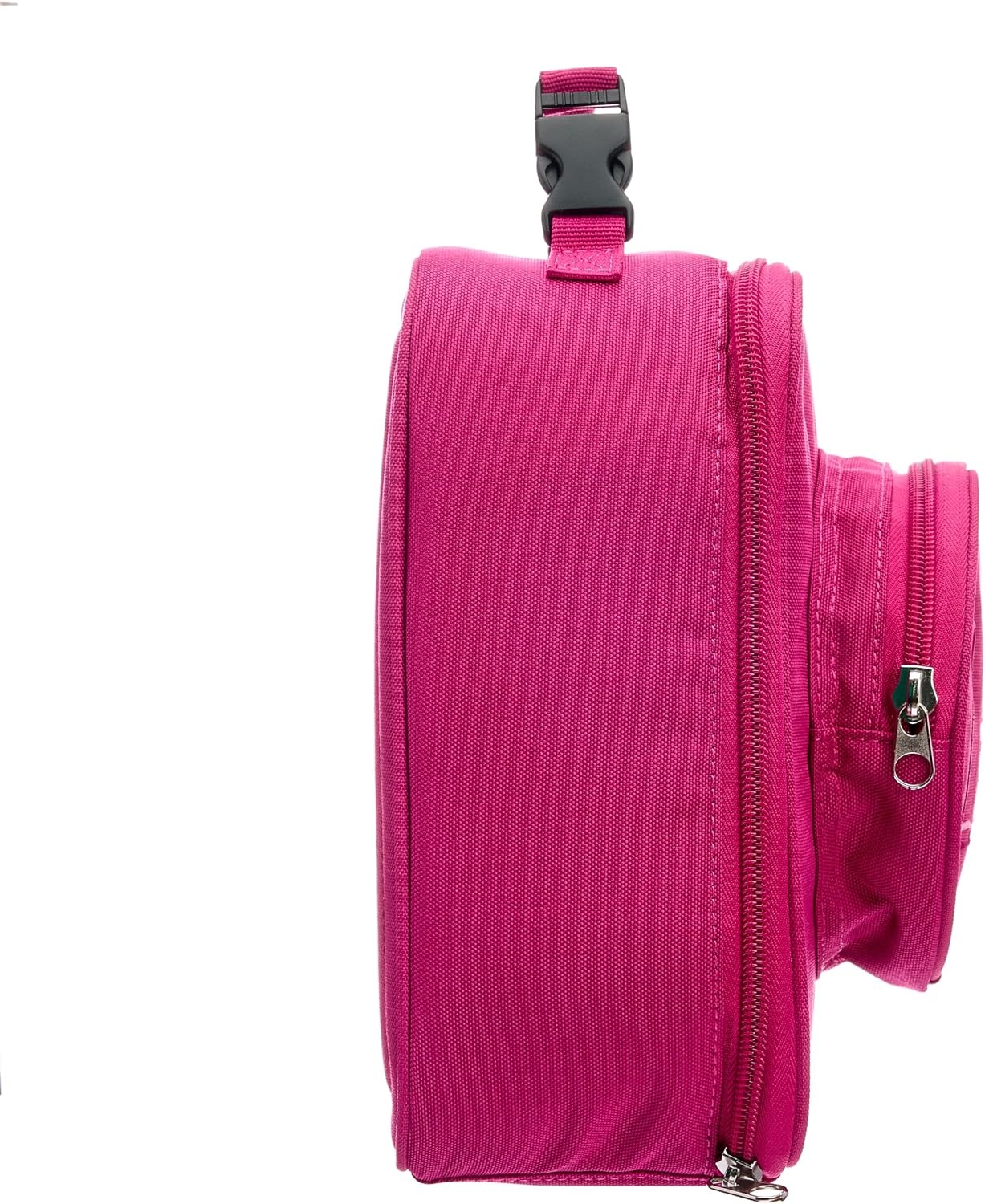 image:imageLEGO Lunch Bag Durable and Insulated with Mesh Pouch and Zip Compartment Perfect for OntheGo Meals Light PinkRed Violet