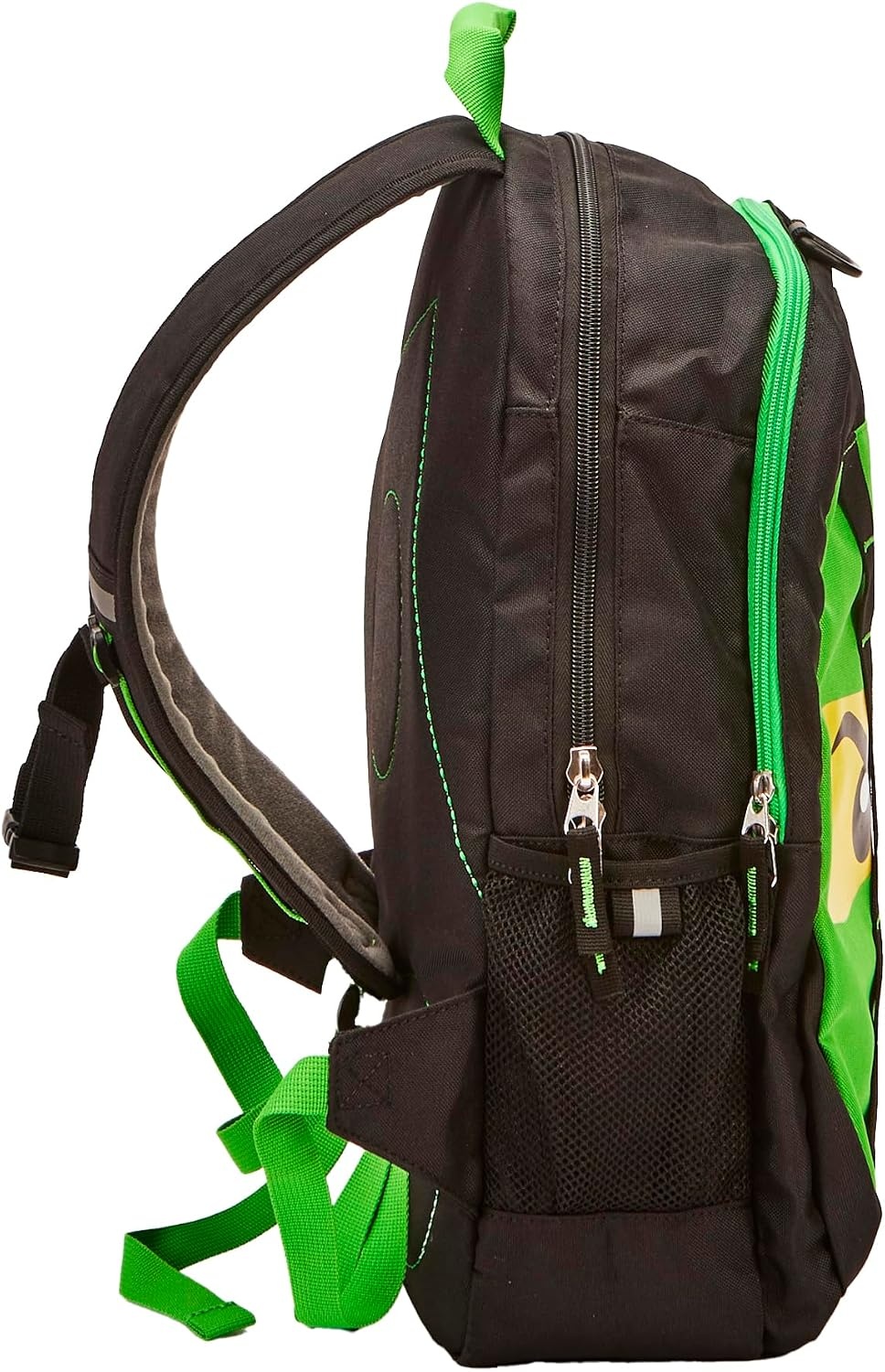 image:imageLEGO NINJAGO Kids School Backpack Bookbag for Travel OntheGo Back to School Boys and Girls with Adjustable Padded Straps and Fun patterns SpraypaintGreen