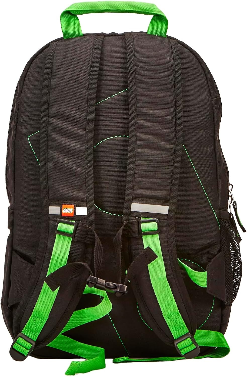 image:imageLEGO NINJAGO Kids School Backpack Bookbag for Travel OntheGo Back to School Boys and Girls with Adjustable Padded Straps and Fun patterns SpraypaintGreen