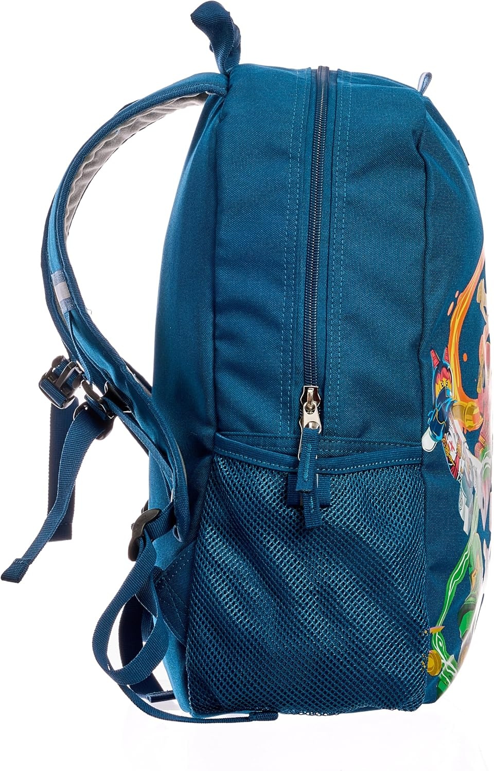 image:imageLEGO NINJAGO Kids School Backpack Bookbag for Travel OntheGo Back to School Boys and Girls with Adjustable Padded Straps and Fun patterns SpraypaintPanel Stronger Together