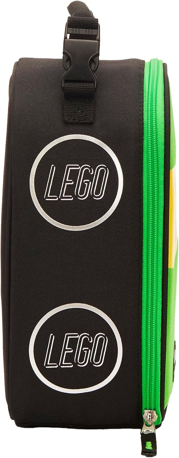image:imageLEGO NINJAGO Lunch Box Insulated Soft Reusable Lunch Bag Meal Container for Boys and Girls Perfect for School or Travel Meal Tote to Keep Food and Drinks Cold Future GreenHero Green