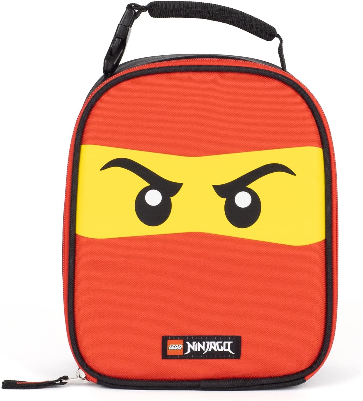 image:imageLEGO NINJAGO Lunch Box Insulated Soft Reusable Lunch Bag Meal Container for Boys and Girls Perfect for School or Travel Meal Tote to Keep Food and Drinks Cold Future GreenFuture Red
