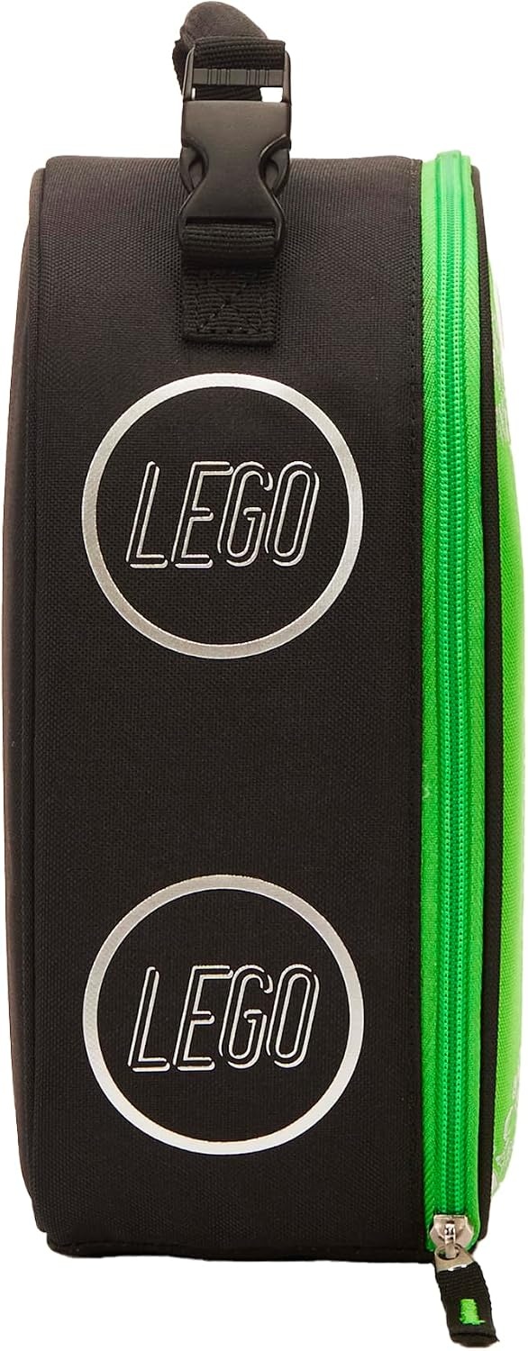 image:imageLEGO NINJAGO Lunch Box Insulated Soft Reusable Lunch Bag Meal Container for Boys and Girls Perfect for School or Travel Meal Tote to Keep Food and Drinks Cold Future GreenHero Green
