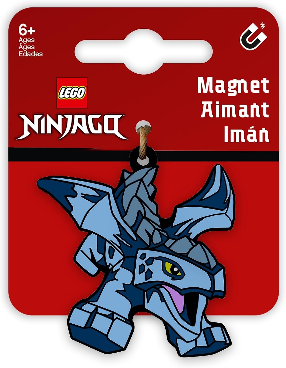 image:imageLEGO Ninjago 3 Inch Tall Silicone Magnet Riyu 53349