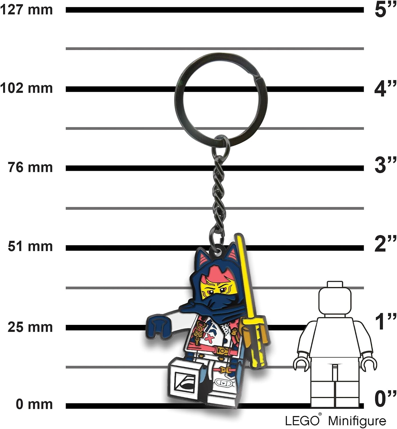 image:imageLEGO Ninjago Enamel Keychain Sora 53340 for Car Keys Backpack Purse Beach Bag