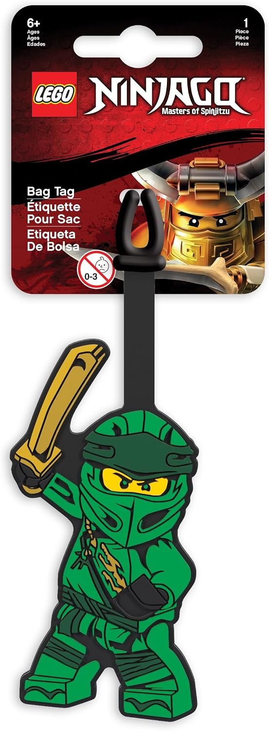 image:imageLEGO Ninjago Legacy Silicone Bag Tag Lloyd 52493 Luggage Tag