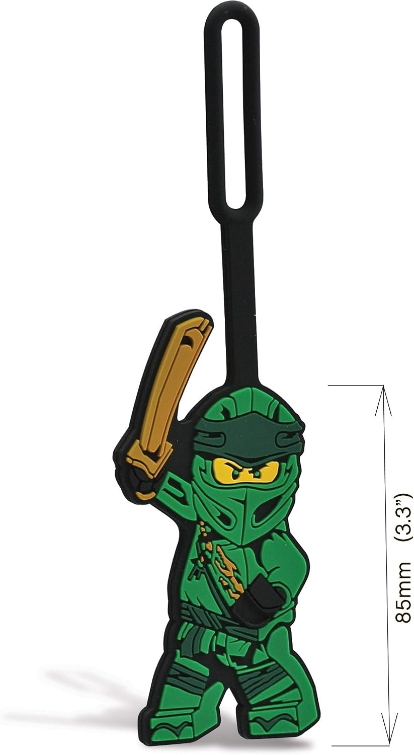 image:imageLEGO Ninjago Legacy Silicone Bag Tag Lloyd 52493 Luggage Tag