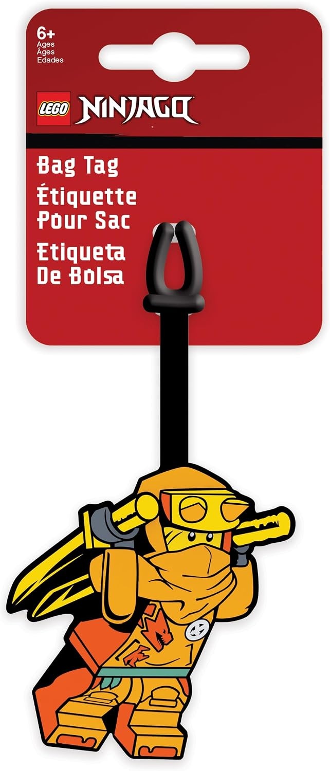 image:imageLEGO Ninjago Silicone Bag Tag Arin 53341