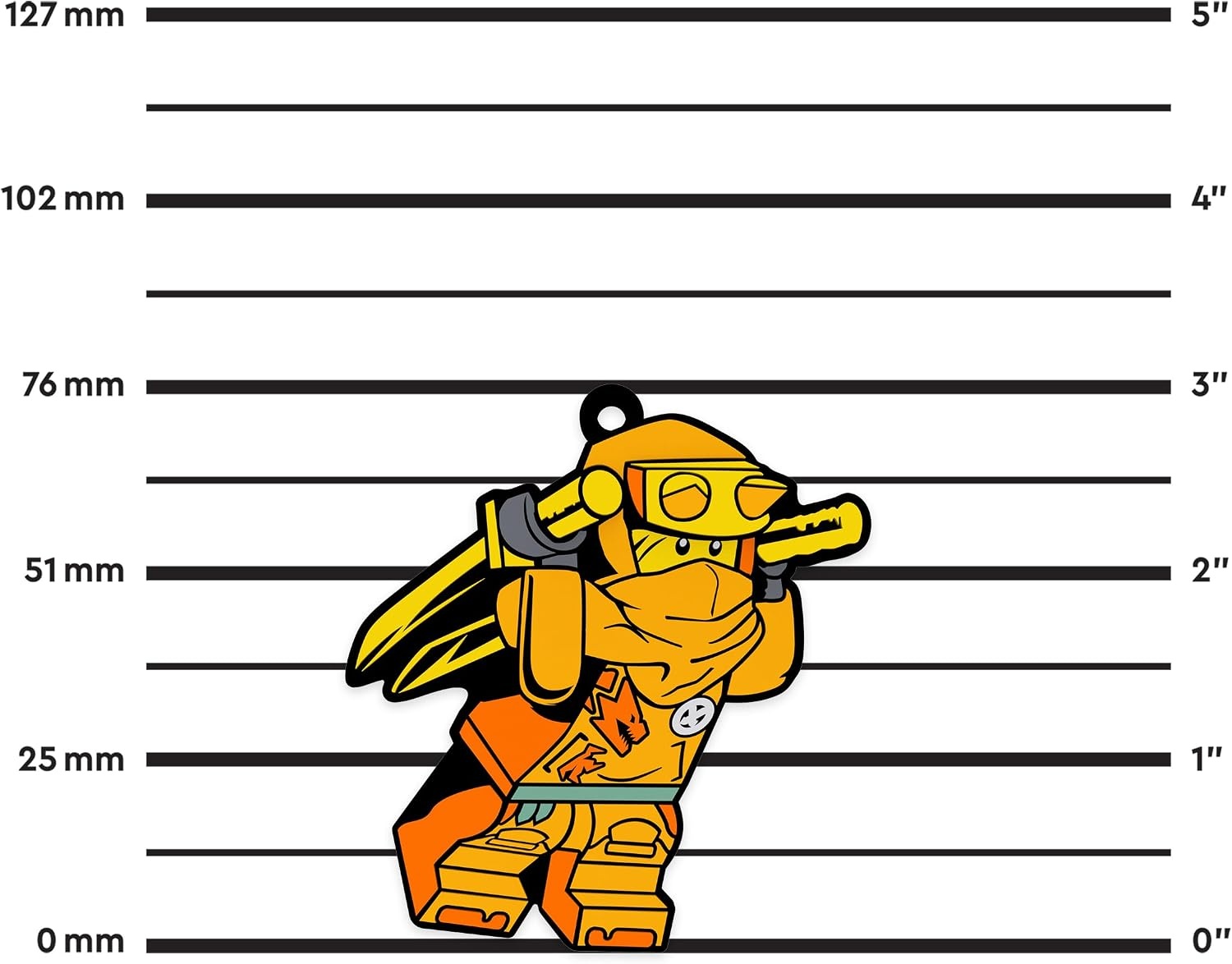 image:imageLEGO Ninjago Silicone Magnet Arin 53346 Fridge Decorative Office Kitchen Locker Whiteboard
