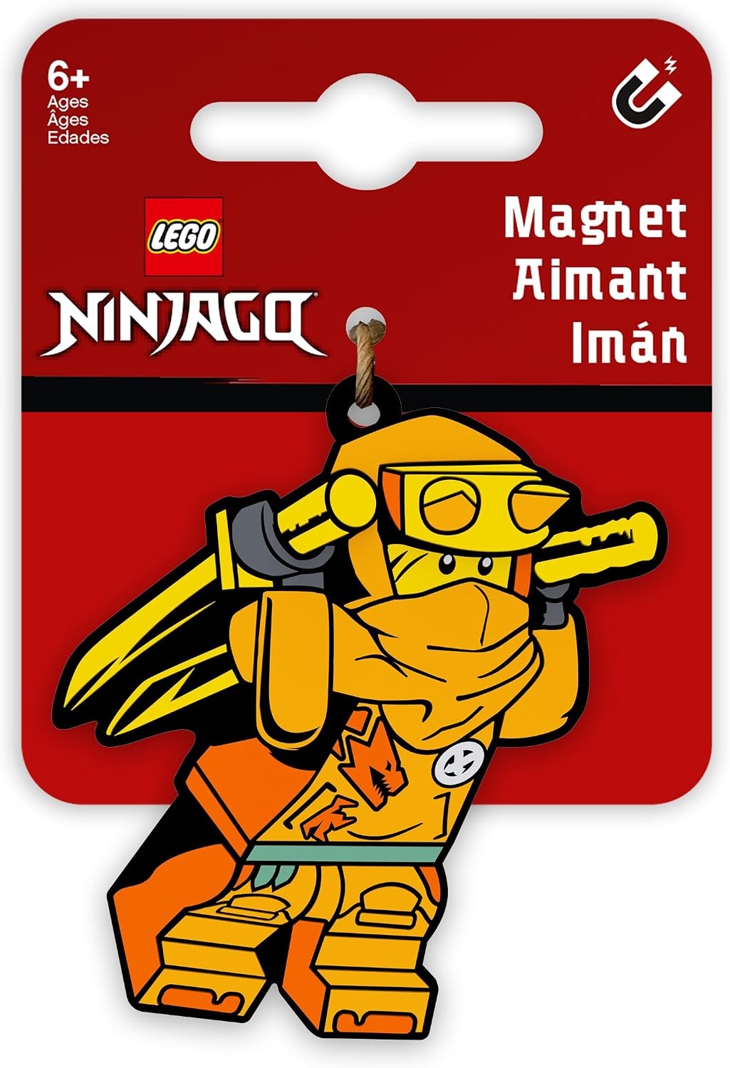 image:imageLEGO Ninjago Silicone Magnet Arin 53346 Fridge Decorative Office Kitchen Locker Whiteboard