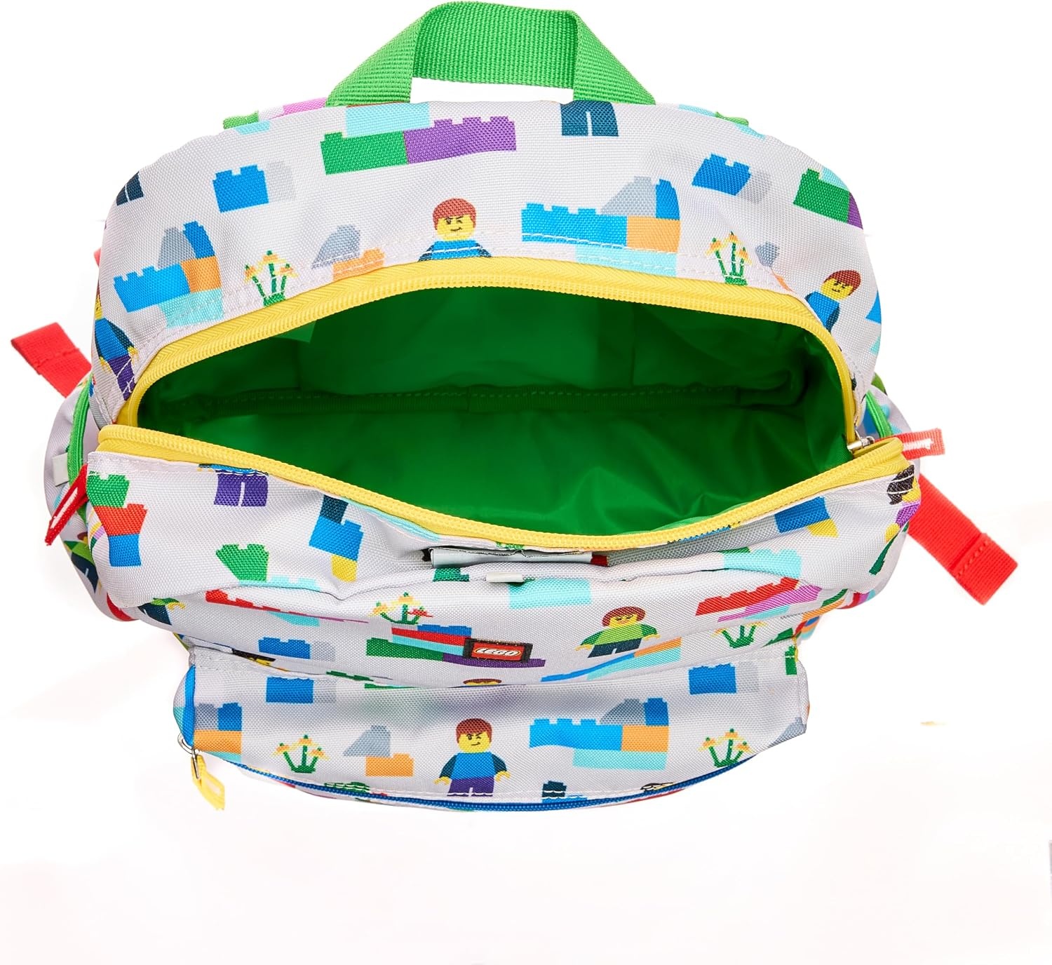 image:imageLEGO PRESCHOOL BACKPACK ToddlerSized School and Travel Bag for Boys and Girls Minifigure Bricks