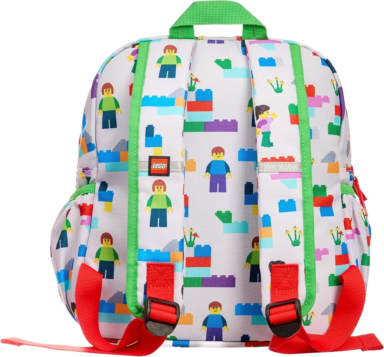 image:imageLEGO PRESCHOOL BACKPACK ToddlerSized School and Travel Bag for Boys and Girls Minifigure Bricks