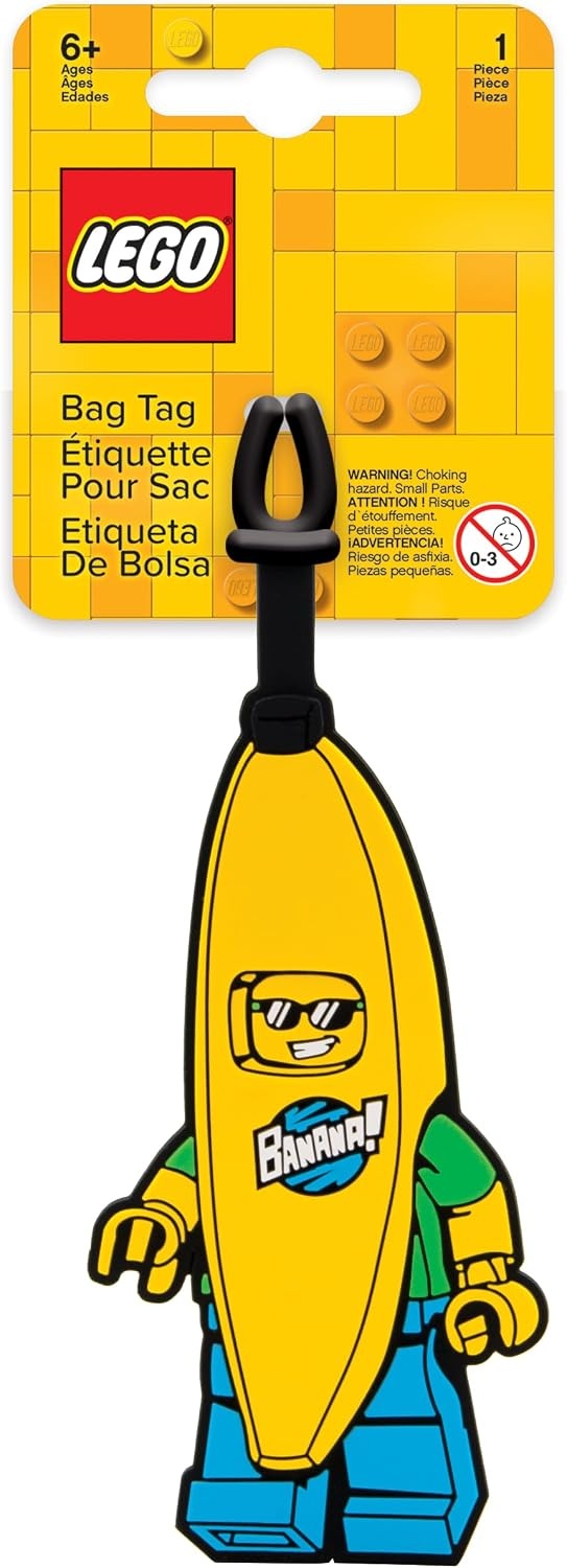 image:imageLEGO Silicone Bag Tag Banana Guy 53057