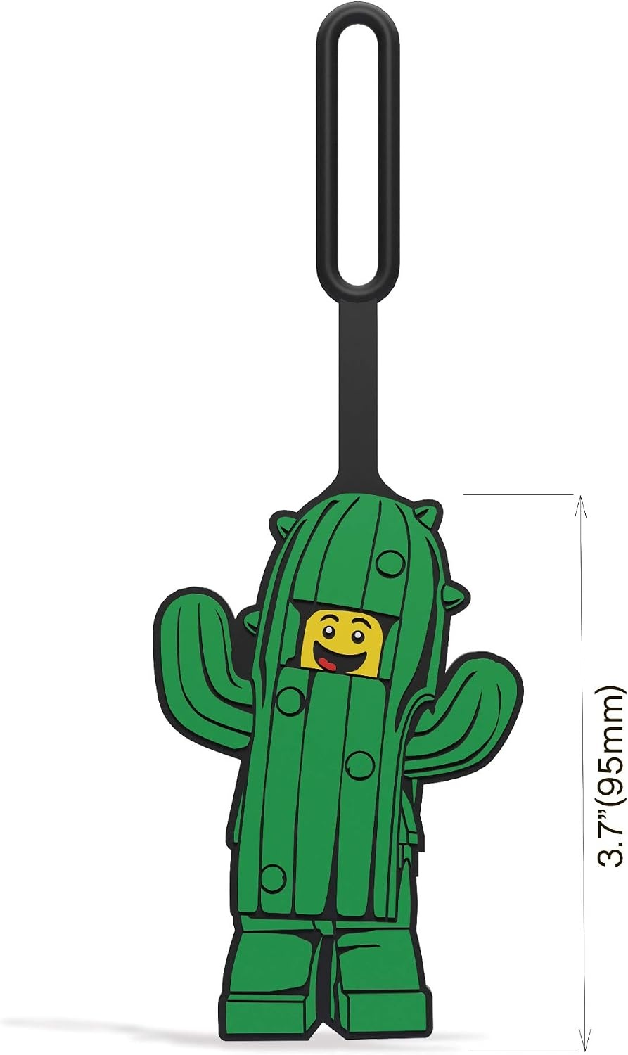 image:imageLEGO Silicone Bag Tag Cactus Boy 52851