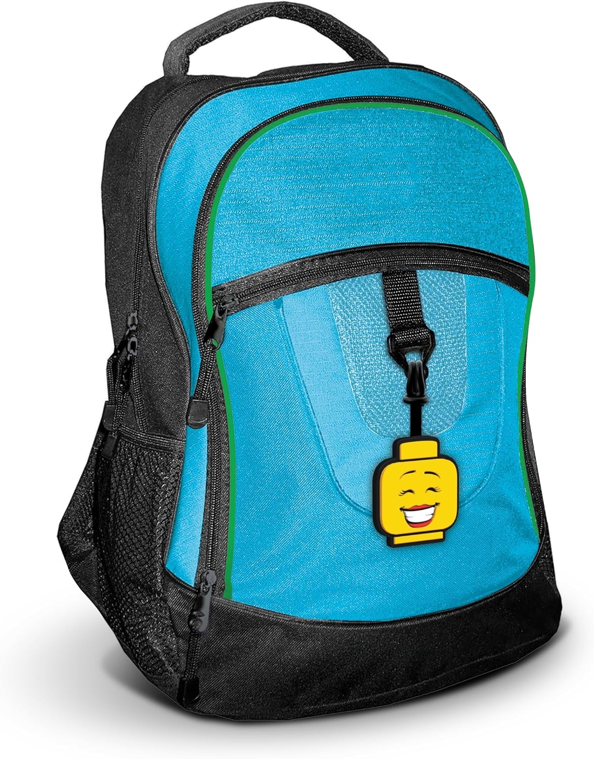 image:imageLEGO Silicone Bag Tag Girl Face 51168 Back to School Accessory Backpack Charm