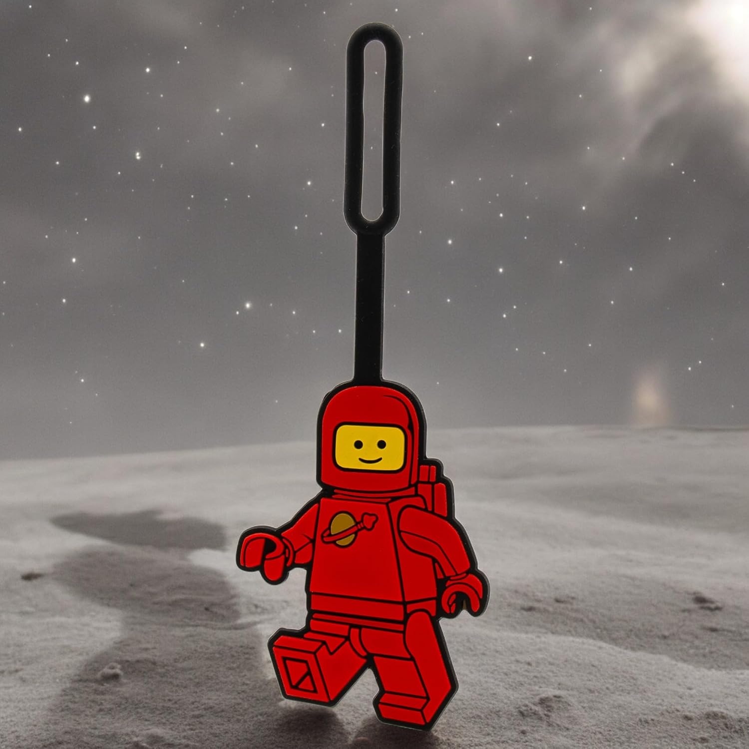 image:imageLEGO Spaceman Silicone Bag Tag Red 53498